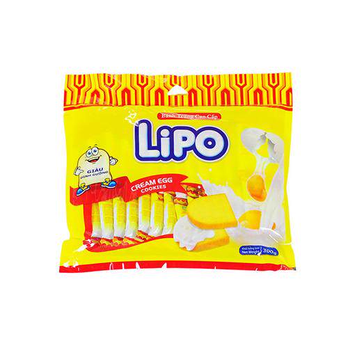 包邮 越南进口 lipo面包干300g 饼干特产零食