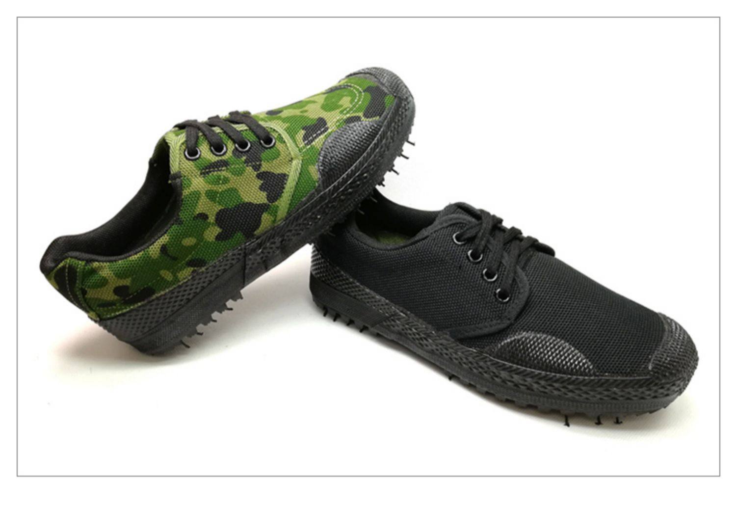 九里涧工作鞋解放鞋男军鞋07a作训鞋军训劳保民工胶鞋劳动迷彩鞋_精品