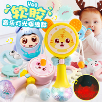 Rattle Baby toy Rattle 3-6-12 months puzzle gnawable gum Boy female baby 0-1 years old