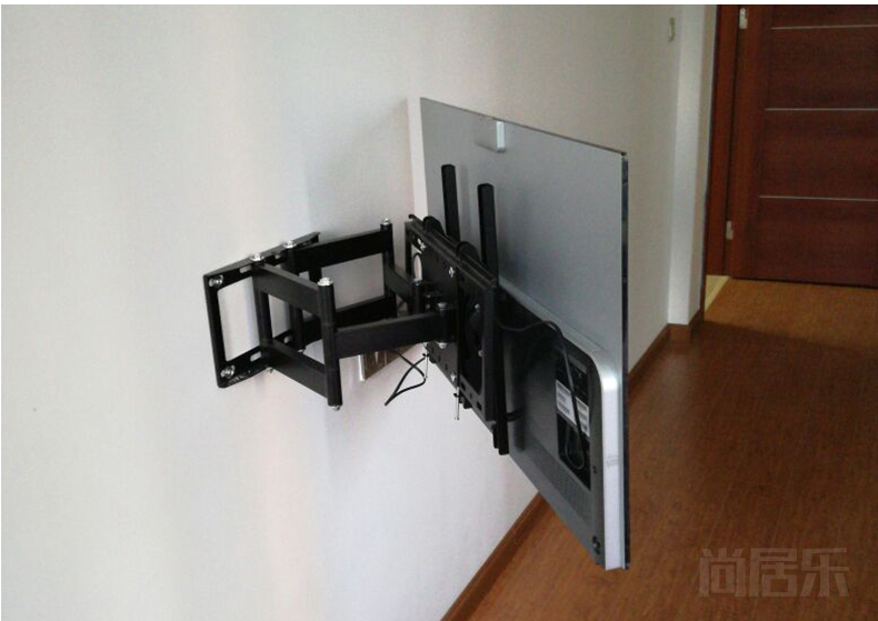 17-60寸电视支架电视机支架上下升降旋转伸缩拉伸壁挂电视挂架