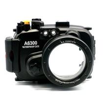 MEIKON Micro single camera submersible waterproof case with SONY A6300 16-50 protective cover