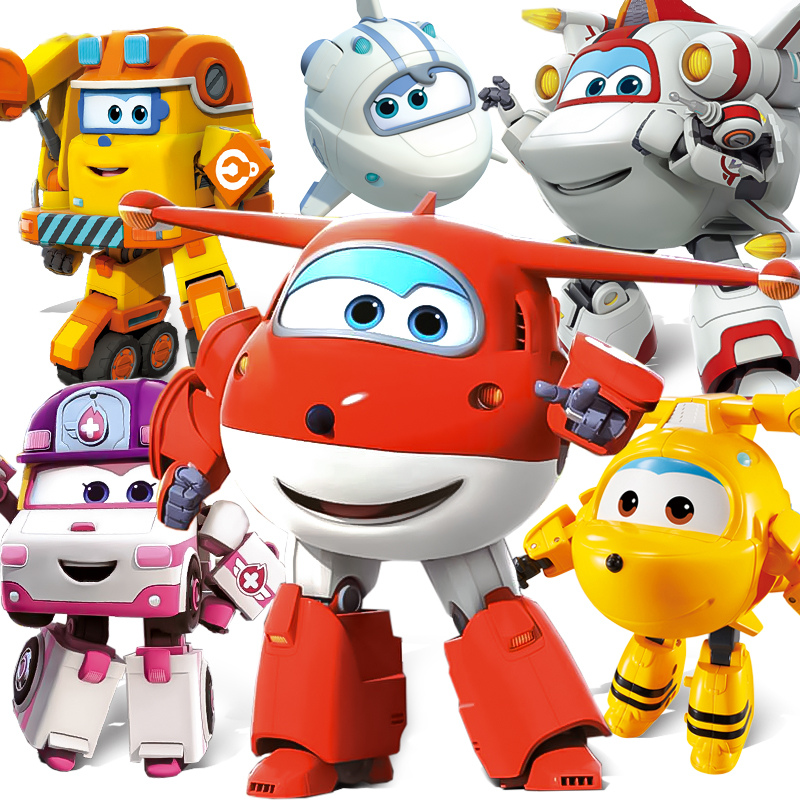 超级飞侠第五季大号乐迪圆圆变形机器人全套套