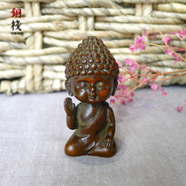 Su Gong solid copper sand boy Buddha statue creative incense ceremony tea ceremony tea pet home accessories factory
