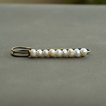 Waist Artifact Natural Freshwater Pearl Brooch Accessories Versatile Pins Buckle Clothes Decorative Anti-glare Neckline