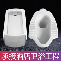 Squatting toilet CW7B 8B flush valve squatting pit squat toilet toilet front water retaining toilet household ceramic water tank set