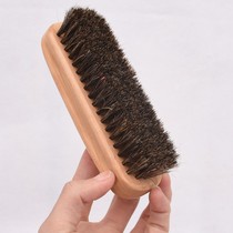 Car interior cleaning brush wooden handle horse brush leather seat ceiling soft brush car wash cleaning tool