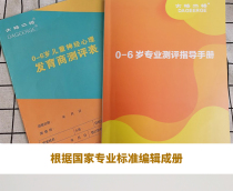 Guidance Manual for Early Teaching of Baby 0 to 6 Year Olds by Professional Child Development Agents Test Box Test Form Assessment