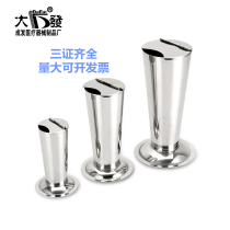 Thickened 304 anti-iodine medical stainless steel tweezers tube with cover inverted cone bubble tweezers tube tweezers barrel Instrument barrel