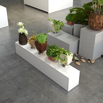 Ladder Display Bench Cosmetics Florist Gift Shelf Experience Desk Landing Step Type Middle Island Cabinet Display Cabinet Bags