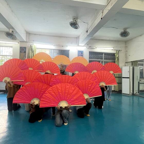 영광스러운 중국 드림 댄스 빅 팬의 양면 공연 댄스 팬이 새로운 시대 팬 그룹 댄스 소품을 이끌고 영광스러운 중국 드림 댄스 빅 팬의 양면 공연 댄스 팬이 새로운 시대 팬 그룹 댄스 소품을 이끌고