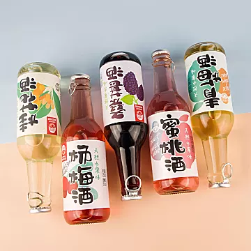 【苏州桥】水果发酵低度女士甜酒250ml[8元优惠券]-寻折猪