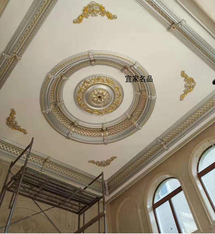 pu线条顶角线墙角线灯带线欧式装修集成墙板石膏板吊顶大角线阴角