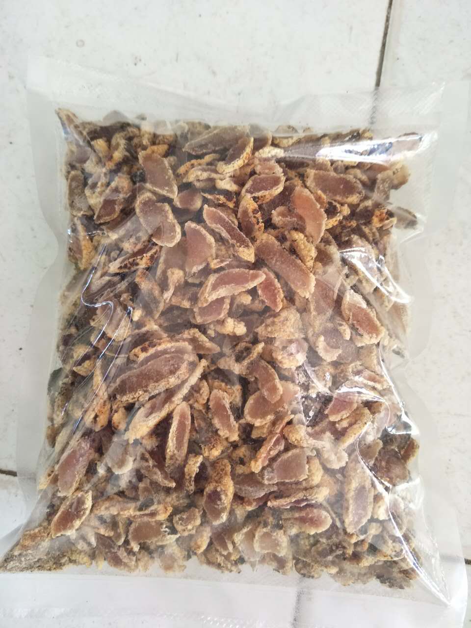 云南西双版纳美食特产老挝臭牛皮切片臭牛皮油呛臭牛皮500g