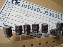 The original Japanese JAPAN NIC 63V 100UF NRWA fever filter capacitor 2400 only = 1080 yuan