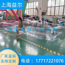 Custom inflatable transparent pool Inflatable transparent water droplets inflatable transparent cartoon model Various transparent inflatable models