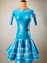 Dans Dance Advanced Custom Children's Latin Dance Standard Competition Suit CBDF Elite Competition Skirt Korean British Color