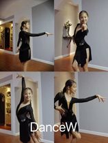 Dans dance advanced custom Latin dance practice clothing custom naked clothing competition clothing collective clothing class clothing children adult