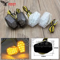 Adapted to Suzuki GSXR600 GSXR750 small R GSXR1000 large R modified LED turn signal command light