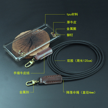 Suitable for Apple model 12 11XSMAX78PLUS horizontal messenger phone case solid color imported TPU