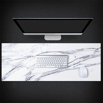 Nordic marble mesh mouse pad ins oversized keyboard pad computer laptop fresh waterproof table pad