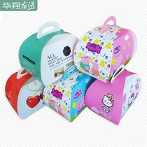 Medium length mousse box 110 * 80 * 90 disposable baking mousse cake West Point Packaging packing box 100