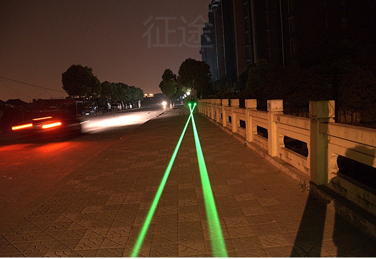大功率射笔售楼部沙盘笔绿光直线激光灯镭射灯绿外线远射激光手电_双