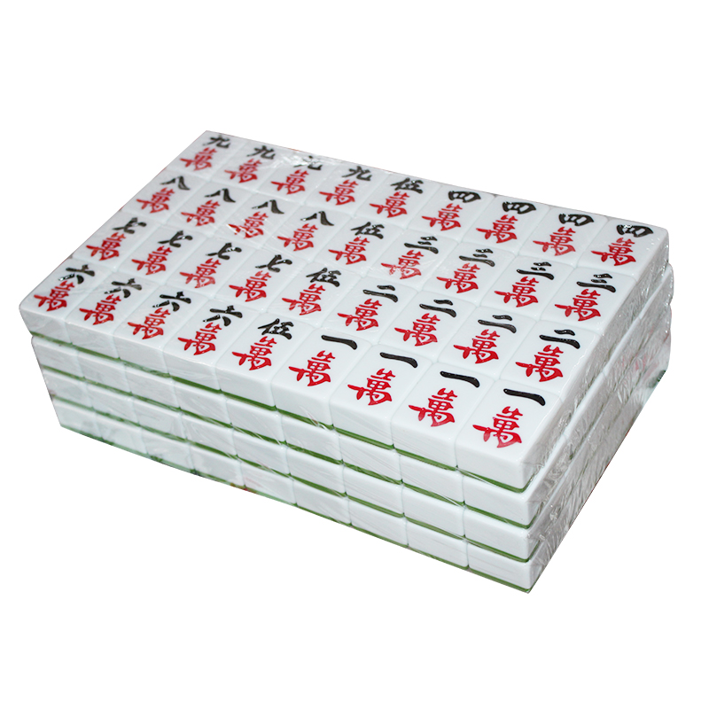 first grade household mahjong brand large hand rubbing dark green 40 42mm38 medium leather tablecloth