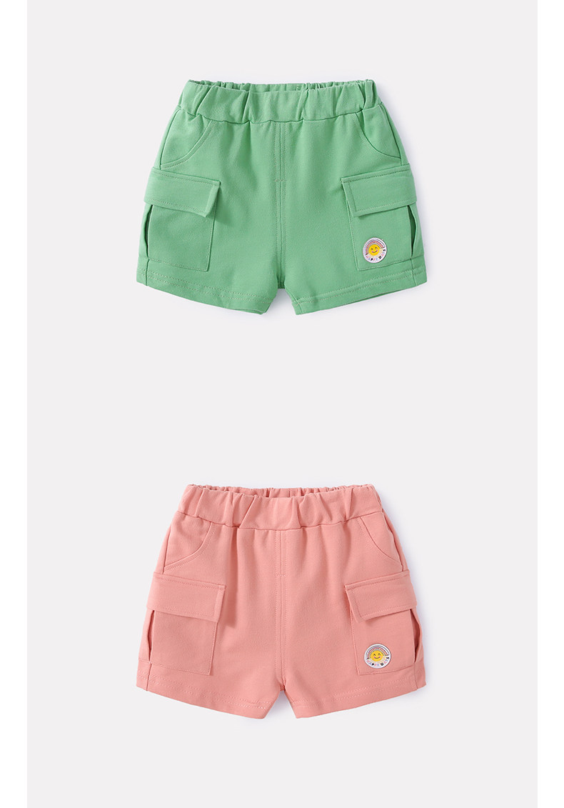 懿琪宝贝婴儿短裤薄款幼儿工装裤纯棉儿童裤子宝宝夏装