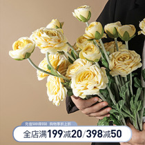 Nordic Simulation Flower Blossom Flower Simulation Flower Simulation Room Living Room Bedroom Pocklain Bedroom Flower Bouquet