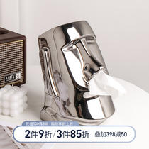 Creative tissue box artists like light luxury widgets household drawing room tea pumps box design decoration