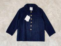 Spot VISVIM 17SS SS bucket COVERALL diamond lattice jacket natural dyed cashew flower