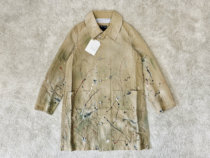 Spot VISVIM 18AW ICT GREASE MONKEY COAT first generation splashing ink robe windbreaker Zhongcun
