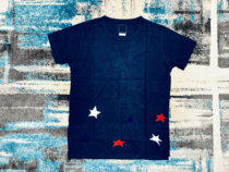 Spot VISVIM 15SS LIGHTS TEE S S embroidery star short sleeve t-shirt