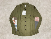 Spot VISVIM 19SS USM ALBACORE SHIRT L S COLLAGE water drop SHIRT