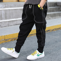 2022 new spring and autumn loaded bullet power boy jeans Korean version CUHK Fairy Ocean Gas Thin Harun Pants Casual Tide