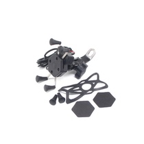 Applicable BYQiao VESPA GTS300 250 spring sprint 150 LX125 mobile phone navigation bracket with USB