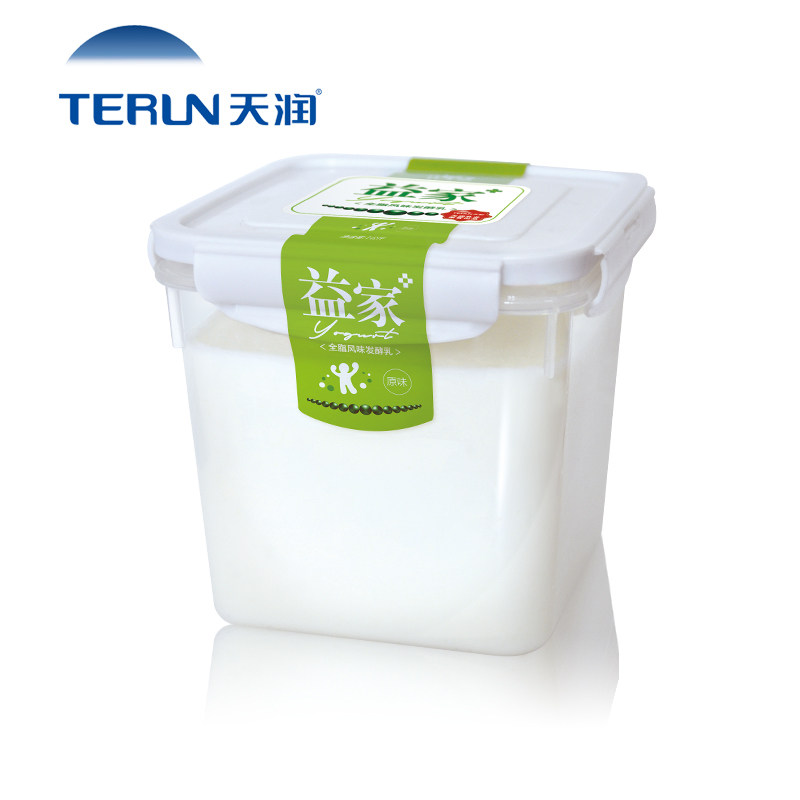 新疆兵团牧场直发!运费超贵!天润桶装酸奶2kg 43元包邮