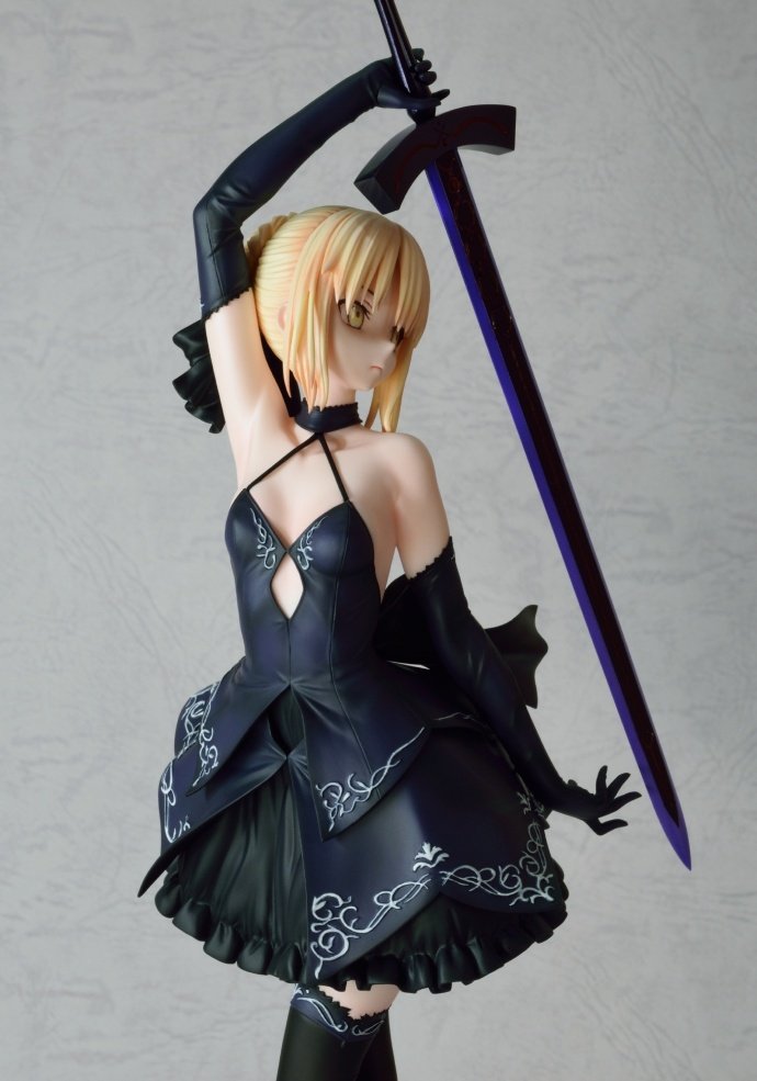 龙精石frs wf18冬 桥本凉 fgo 礼服阿尔托利亚alter 黑saber 成品
