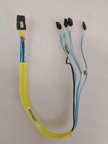 A single - minute SATA data cable SFF - 8087 to 4 - port sata line