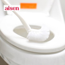 Japan AISEN LONG HANDLE HEMISPHERE L TYPE TOILET BRUSH WITH SOFT HAIR TOILET BRUSH TOILET BRUSH WASHABLE