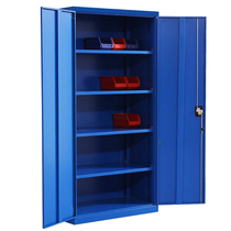Heavy tool cabinet thickness workshop drawer-type storage box to hold double open door tool cabinet hardware iron cabinet