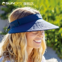 American Sundayafternoons Lady adult sunshade sun hat jogging tennis empty top hat