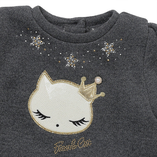 french cat法国猫韩国专柜代购18冬款女童t恤dbt030_不打折现价465元