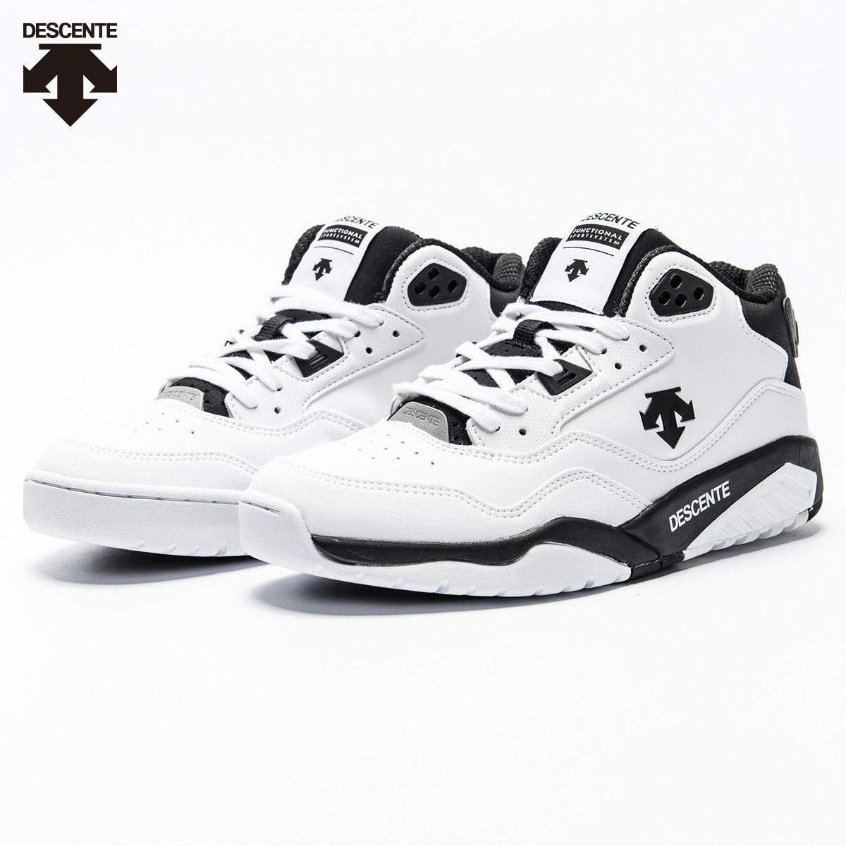 折222网 鞋子 板鞋/休闲鞋 > descente迪桑特男女鞋 男女同款高帮运动
