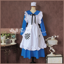 (Free Wind)APH Hetalia cos suit Rosa Kirkland British maid anime game womens clothing