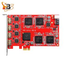TBS6304SE 4 channel HDMI capture card PCI Express H 264 hardware compression