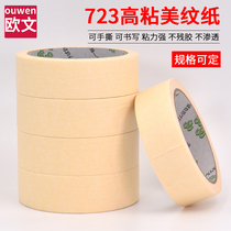 Mint paper tape architectural decoration and decoration tiles beautiful seam paper paint masking glue paper protection color separation glue and sticky texture glue art students painting special Welt nail decoration beauty paper tape paper