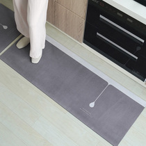 Kitchen floor mat non-slip oil-proof household water-absorbing oil-resistant dirt-resistant carpet door scrub waterproof special foot pad