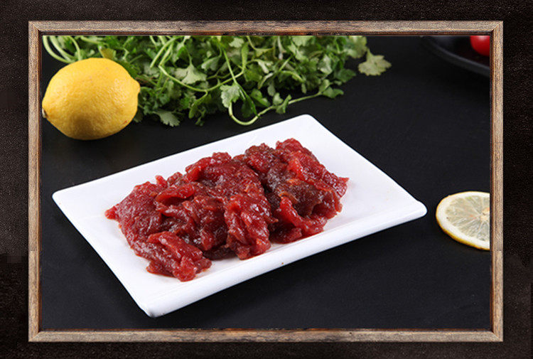 蚝油肉片30斤调理腌制蚝油牛肉味肉片食堂快餐速冻食品半成品菜