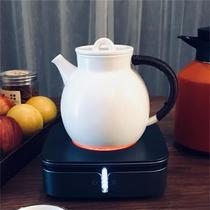 De Ming Tang handmade tea set Ceramic pot Household tea teapot High temperature boiling water soda glaze Ceramic heat-resistant kettle
